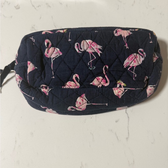 🦩 Vintage Vera Bradley ‘Flamingo Fiesta’ Travel Case & Pouches - Picture 6 of 11